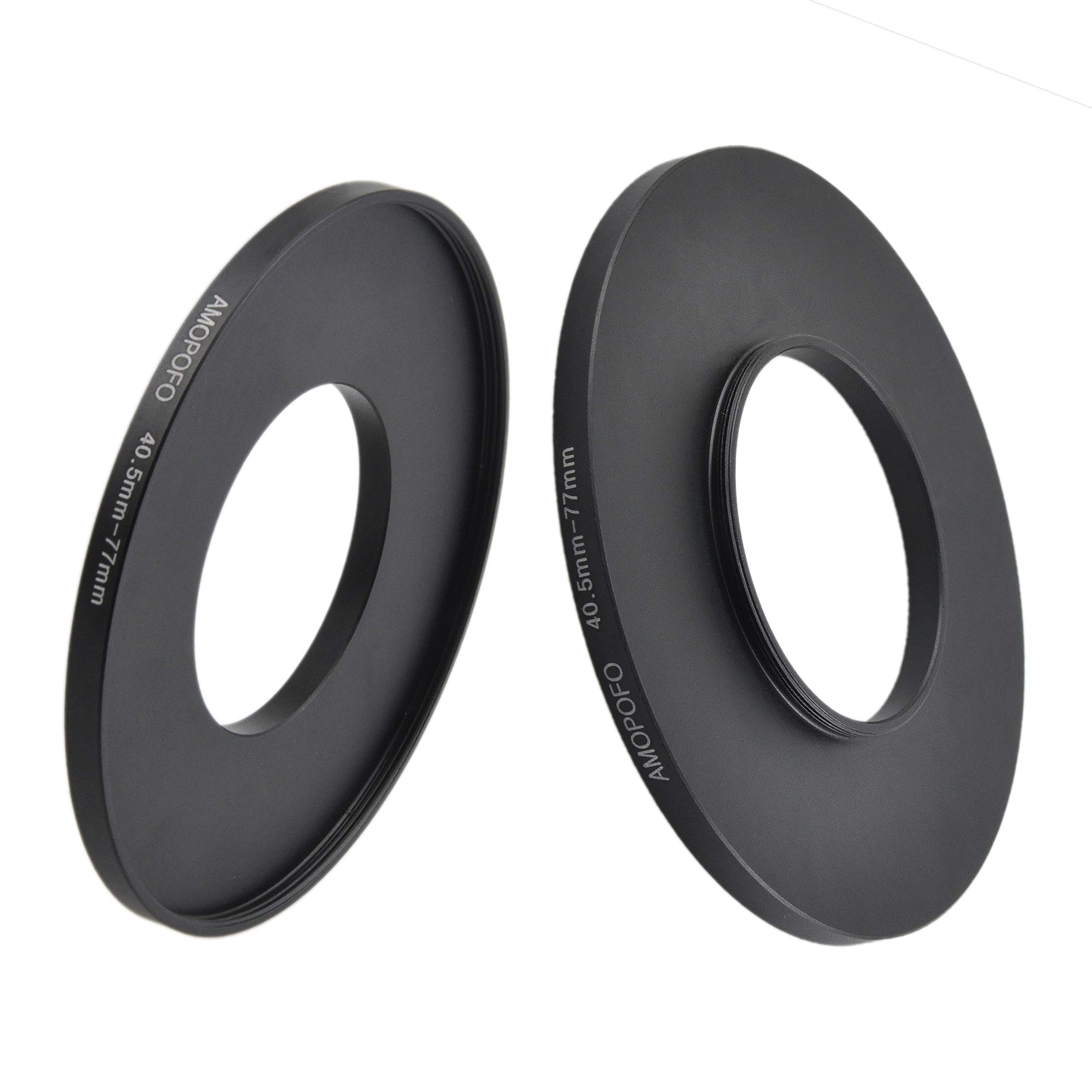 Anillo Adaptador Step-up De 40.5mm A 77mm | De Aluminio Anodizado Para Filtros Y Accesorios De Cámara