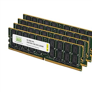 128GB (4x32GB) DDR3-1600MHz PC3-12800 ECC LRDIMM 4Rx4 1.35V Load Reduced Server Memory by NEMIX RAM