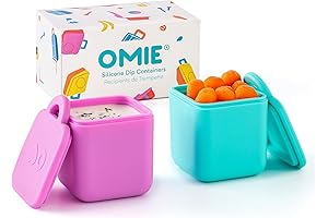 OmieBox Kid-Friendly Dip Containers (2-Pack)