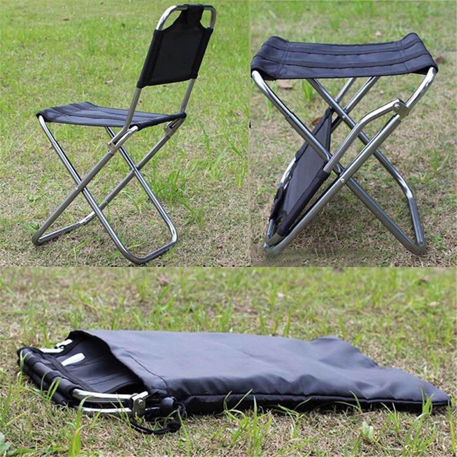 Sgabello da campeggio Sgabello da campeggio Sedia pieghevole portatile da esterno Sedia da viaggio for campeggio Escursionismo Pesca Sedia da picnic Strumento da pesca Sedia Mobili da esterno