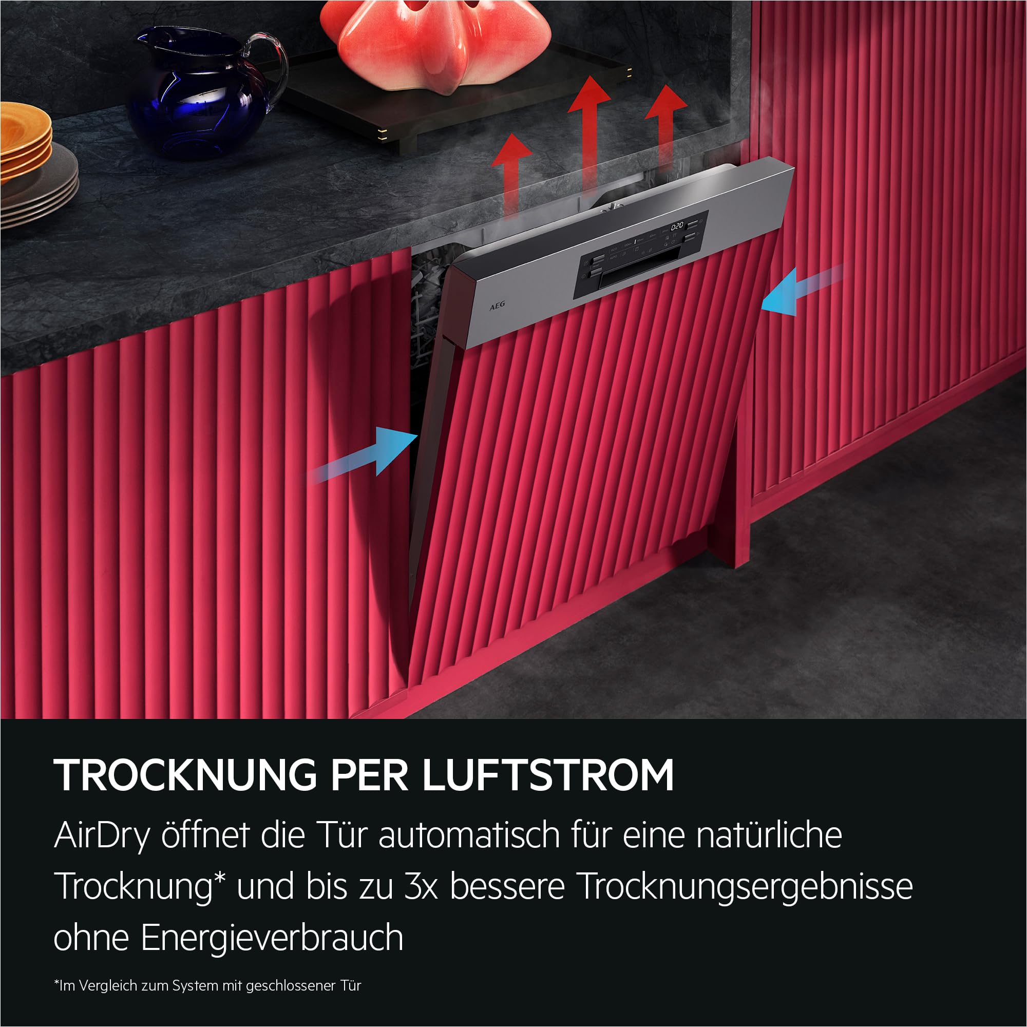 AEG Teilintegrierter Geschirrspüler 6000 60cm 44dB 14 MG GT620B2SCM