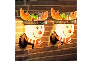 Christmas Porch Light Covers for Festive Garage Lighting