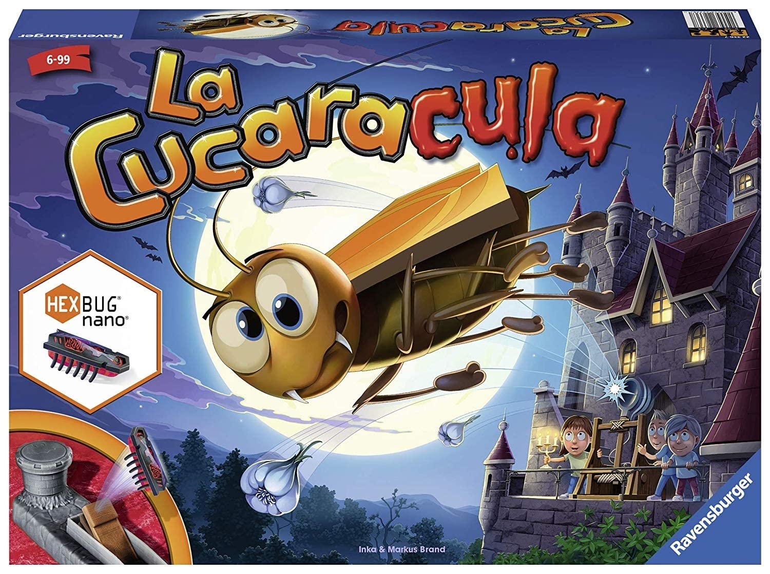Ravensburger La Cucaracula Gra Planszowa, Od 6 Lat