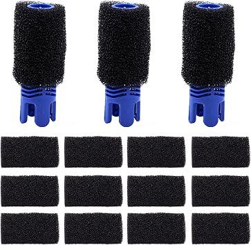 Pool Cleaner Sweep Hose Tail Scrubber and Prefilter Sponge Kit Fit for Polaris 3900 Sport 380 360 280 180 Pool Cleaners Filter Replacement Part Efficient Scrubbing 15 PCS
