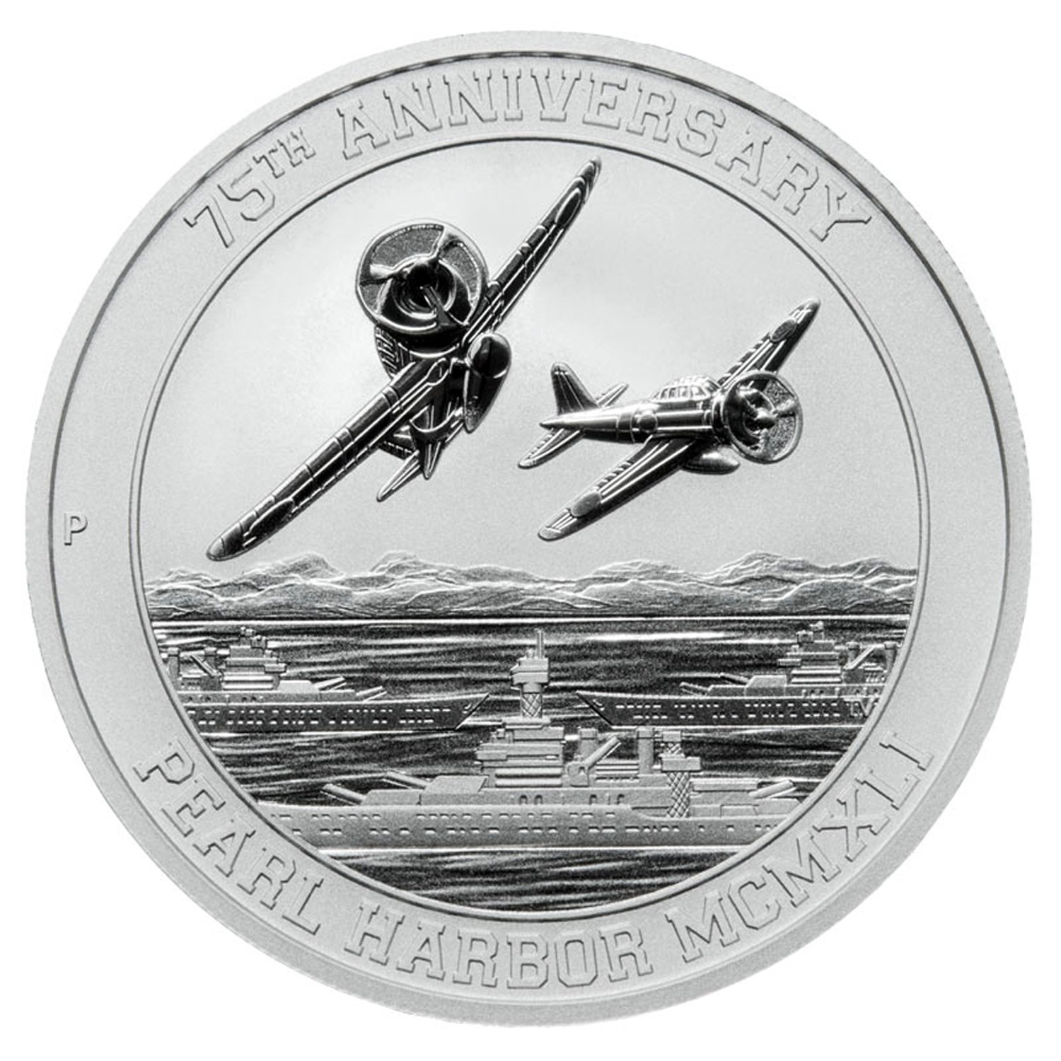 Amazon.com: 2016 AU Pearl Harbor 75th Anniversary Silver