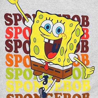 SpongeBob SquarePants Nickelodeon Boys 3 Piece Tank Top T-Shirt and Shorts Set for Big Kids