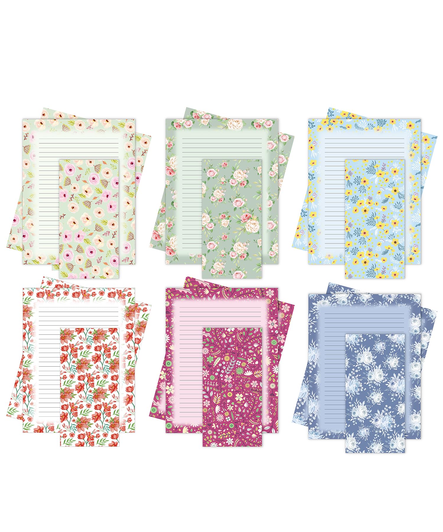 Mr. Pen- Stationery Writing Paper with Envelopes, 30 Letter Writing Paper with 18 Envelopes, Floral Cute Stationary Set for Writing Letters, Stationary Paper, Writing Paper Stationary, Letter Set
