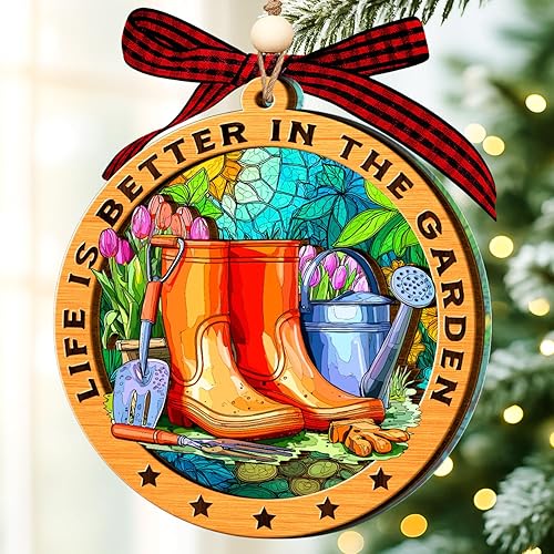 Gardening Ornament – Gardening Ornaments for Christmas Tree, Unique Gardening