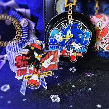 Amazon.co.jp: [YAORUI] ソニックキーホルダー 二次元プレゼント