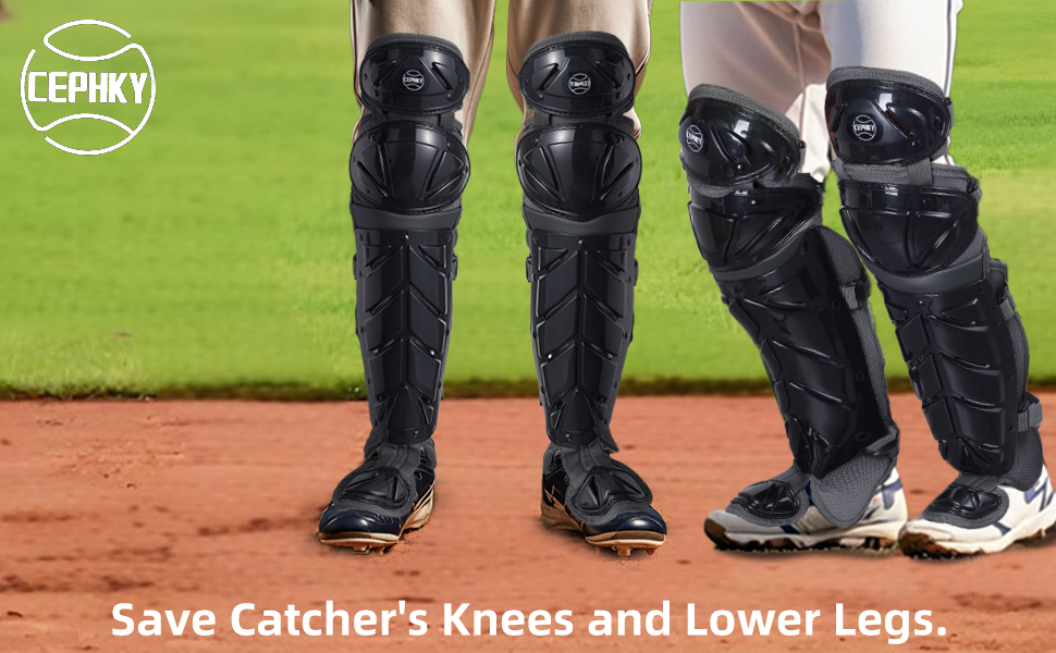 Amazon.com : CEPHKY 2 Pack Softball/Baseball Knee Leg Guard