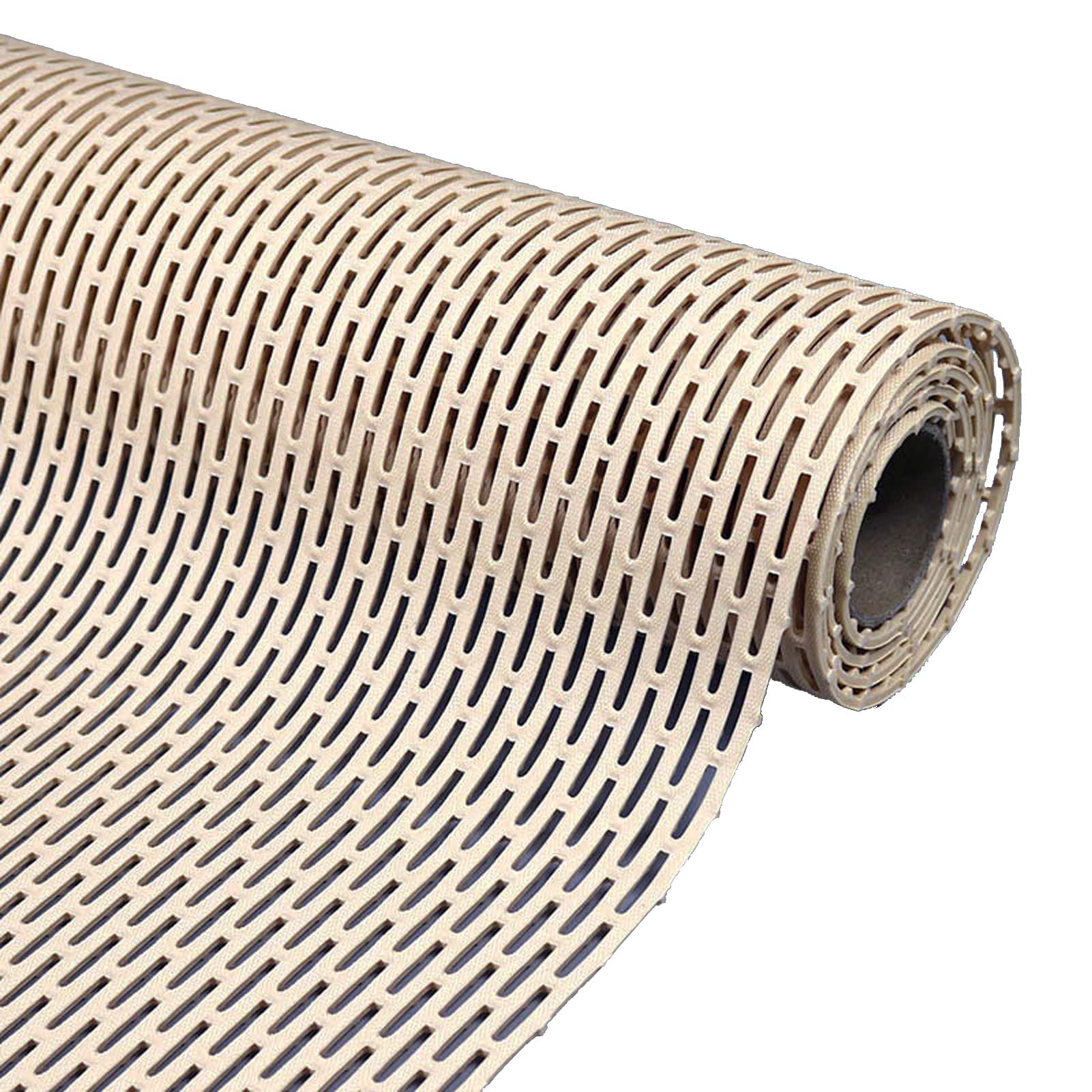 GTHTUHFD Non-Slip Drainage Mat 3X10 Ft Commercial Anti Fatigue Pvc Garage Floor Mat Wet Area Door Mat Bath Shower Floor Mat Versatile Restaurant Kitchen Swimming Pools,Beige