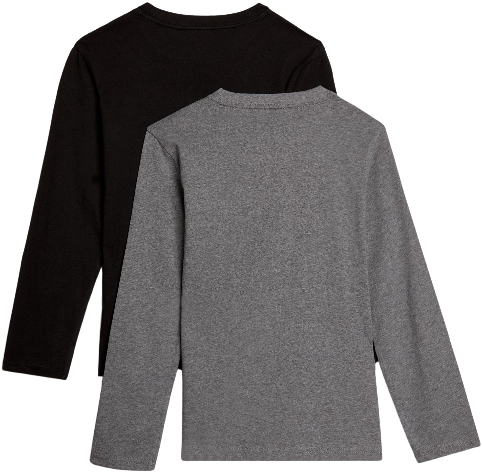 Tommy Hilfiger Jungen 2p Cn Tee Ls Ub0ub00309 Langarm T-Shirts (2er Pack)