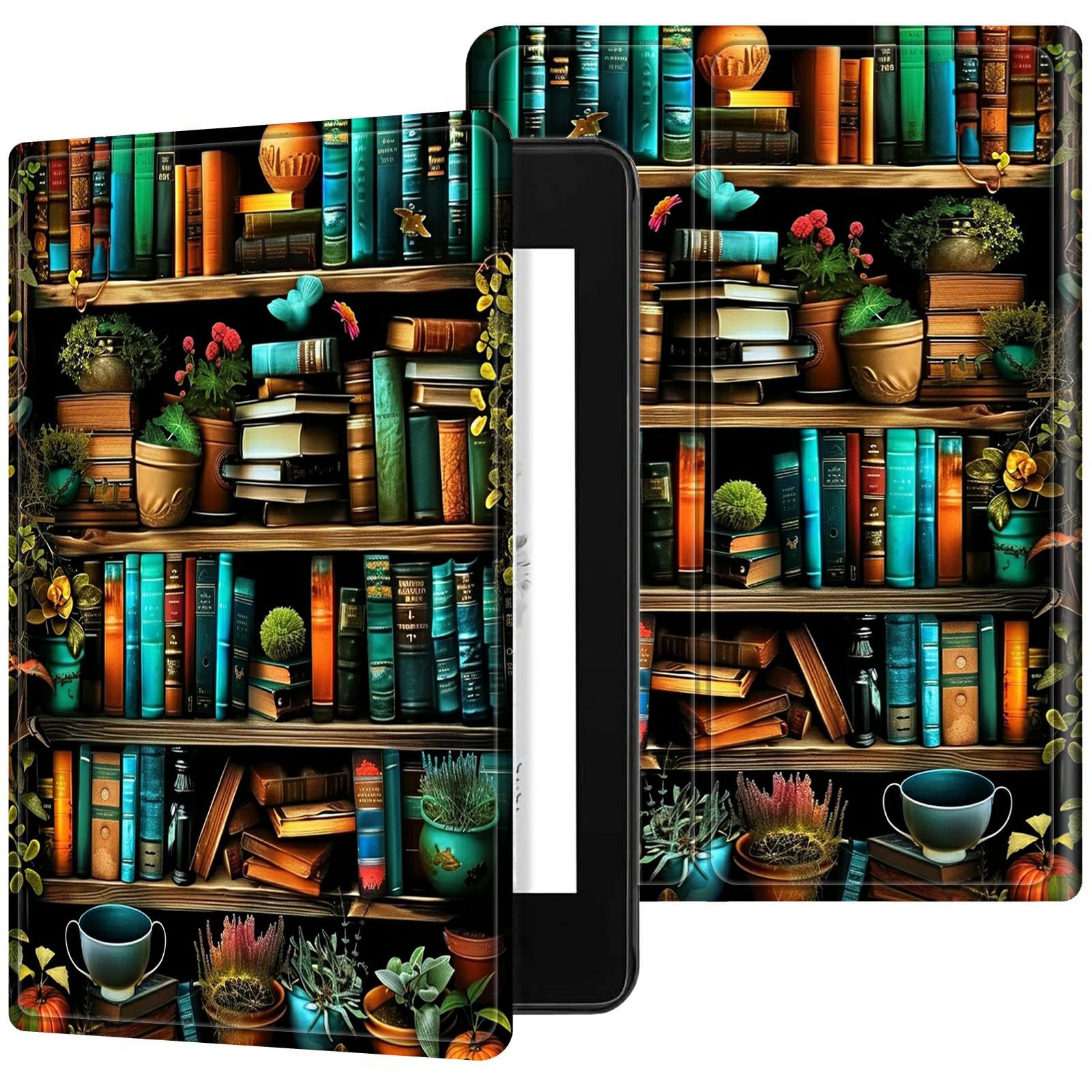 Custodia per Kindle Paperwhite da 6,8 pollici di 11a generazione 2021 e Kindle Paperwhite Signature Edition, visualizzazione multiangolare antiurto custodia protettiva intelligente con