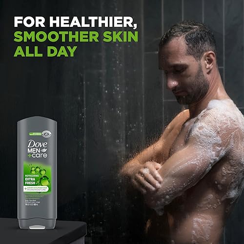 Miniatura 3 de Dove Men+ Care Gift Set  Champú y acondicionador Dove 2 en 1, aroma fresco + limpio, Dove Face + Body Wash, Dove Antitranspirant, aroma extra