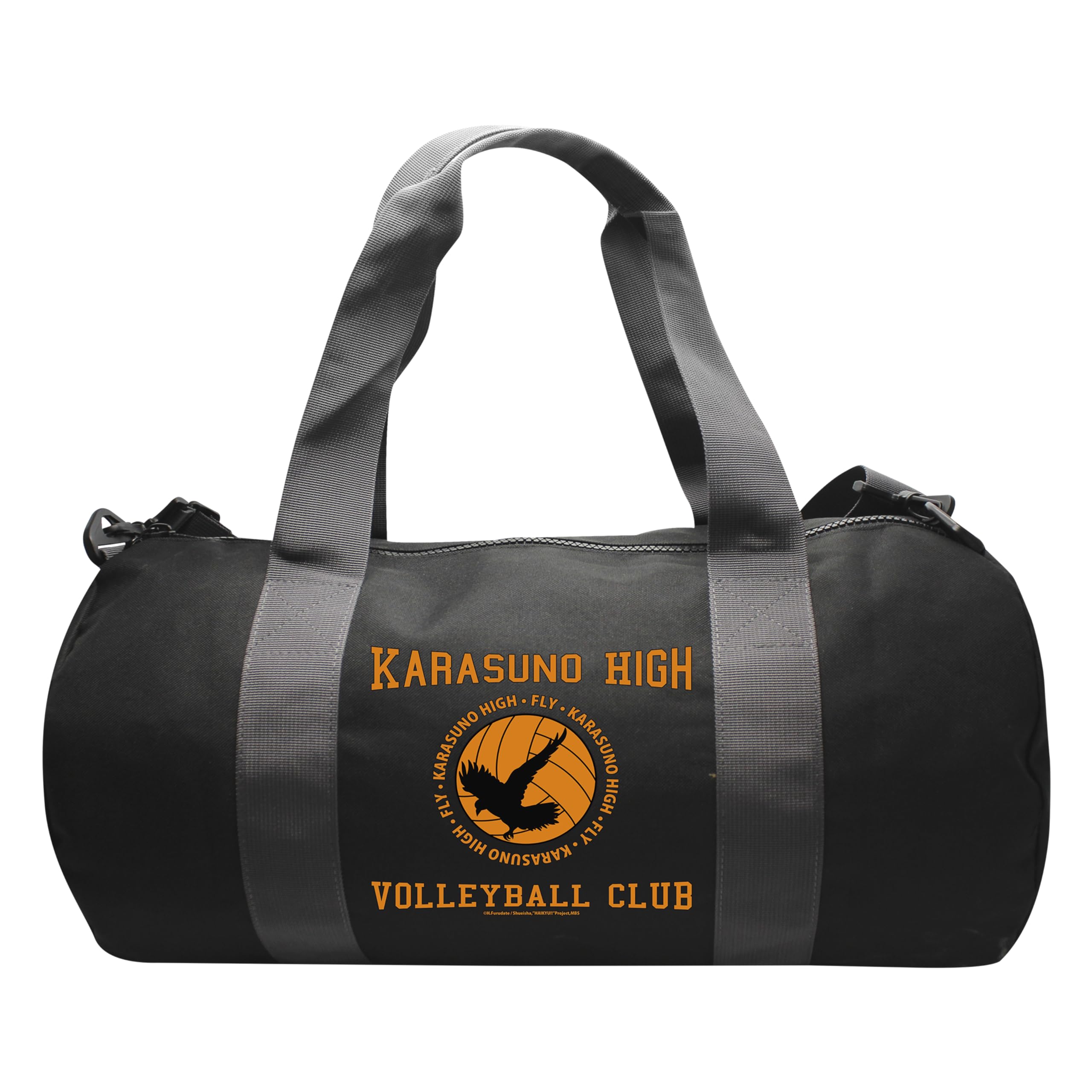 HAIKYU!! - Sport bag Karasuno Volleyball Club - Grey/Black