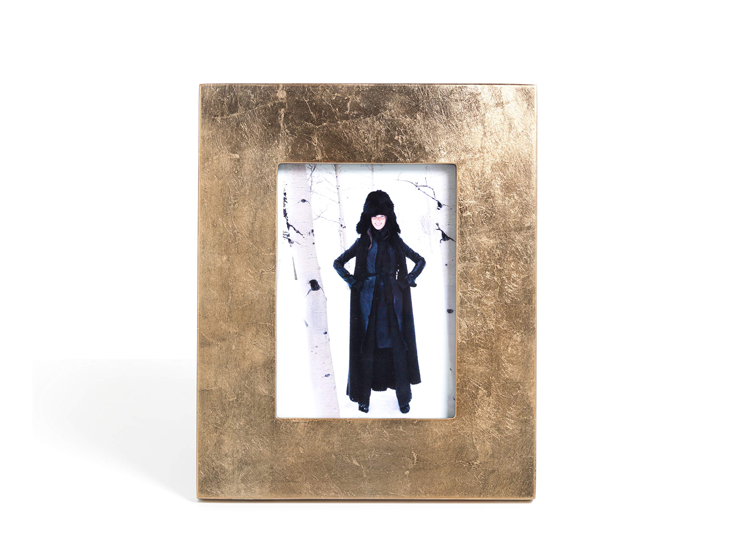 Zodax5" x 7" Photo, Gold Finish with Leaf Design Picture Frames