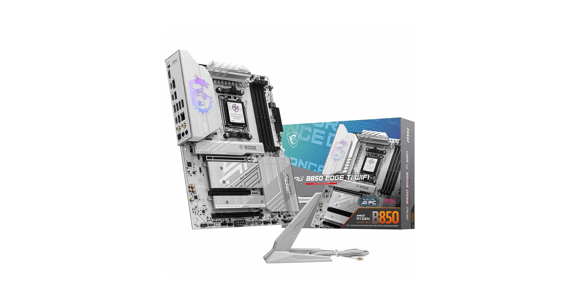 Amazon.com: MSI MPG B850 Edge TI WiFi Motherboard, ATX