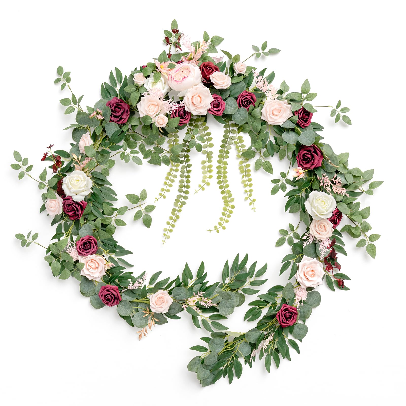 Amazon.com: Ling's moment 9FT Spring Flower Garland - Wedding Arch