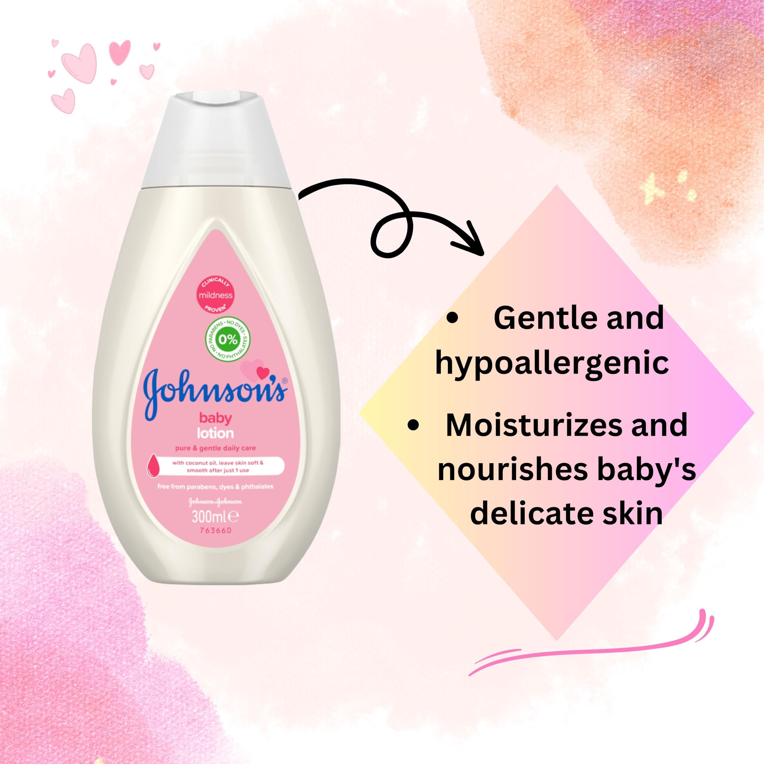 Johnson's Baby Bath Time Bundle 500 ml & Baby Cotton Buds 200: Delikatny szampon do codziennej pielęgnacji niemowląt, olejek dla niemowląt, balsam dla niemowląt, puder dla niemowląt i zestaw do