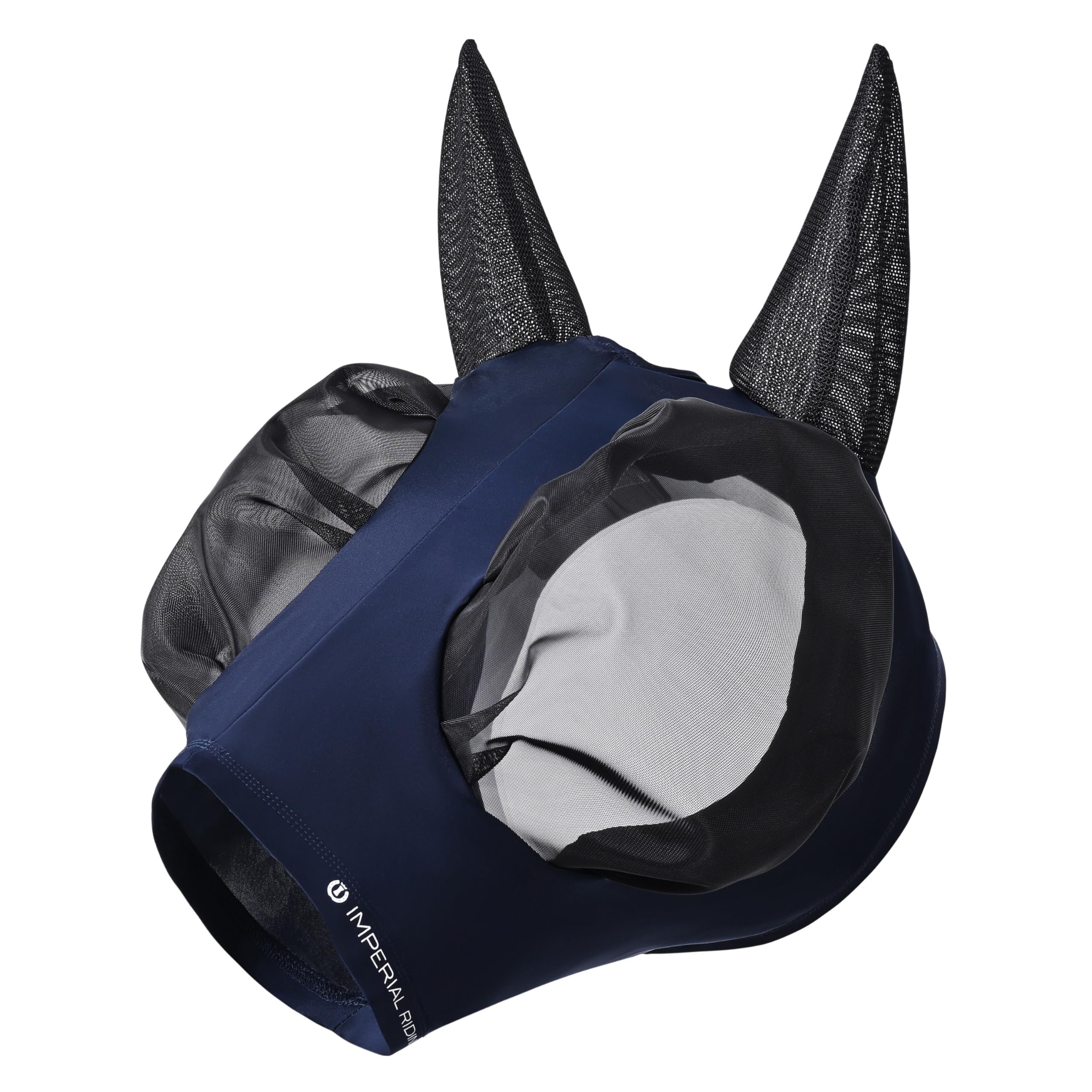 Masque anti-mouches bleu marine Imperial Riding Trail Ride en taille Xfull