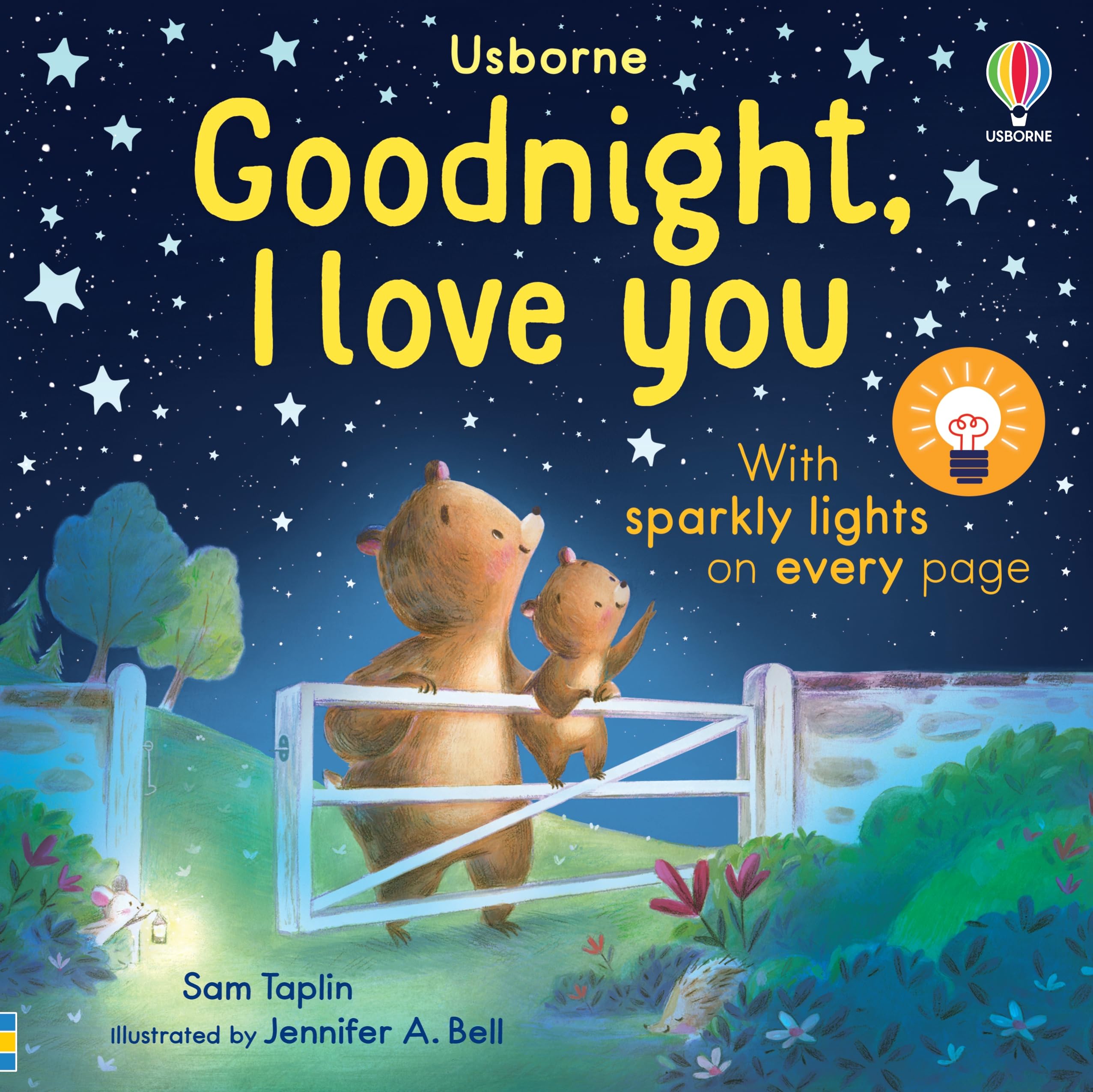 Goodnight, I Love You: A Luminous Bedtime Book with Real Lights on Each Page – The Perfect Cozy Rhyming Story to Wind Down With (Twinkly Twinkly)