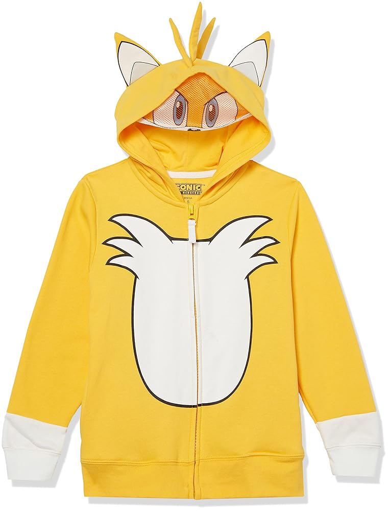 【限定値下げ】オルテライン SUPER SONIC FLEECE HOODIE Amazon.com: Sega Sonic The Hedgehog Tails Costume Zip Up