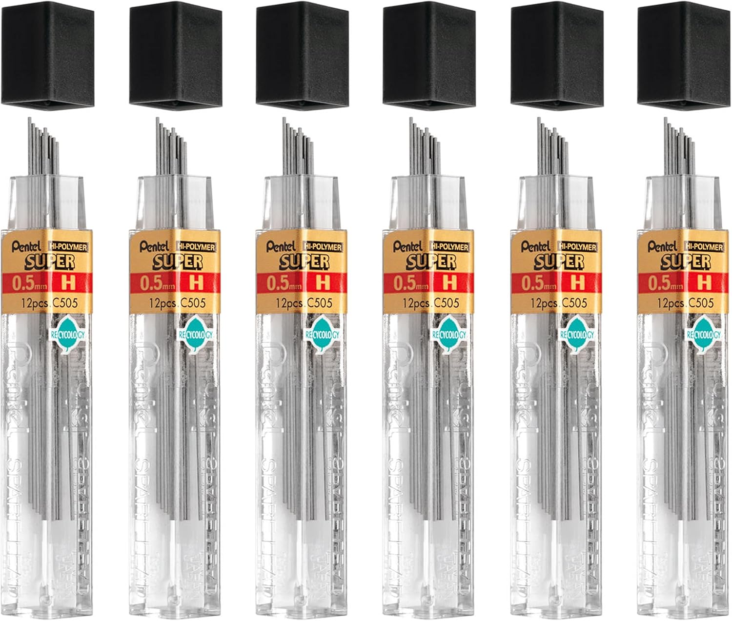 Pentel Super Polymer Refill Replacement Spare Leads for Automatic and