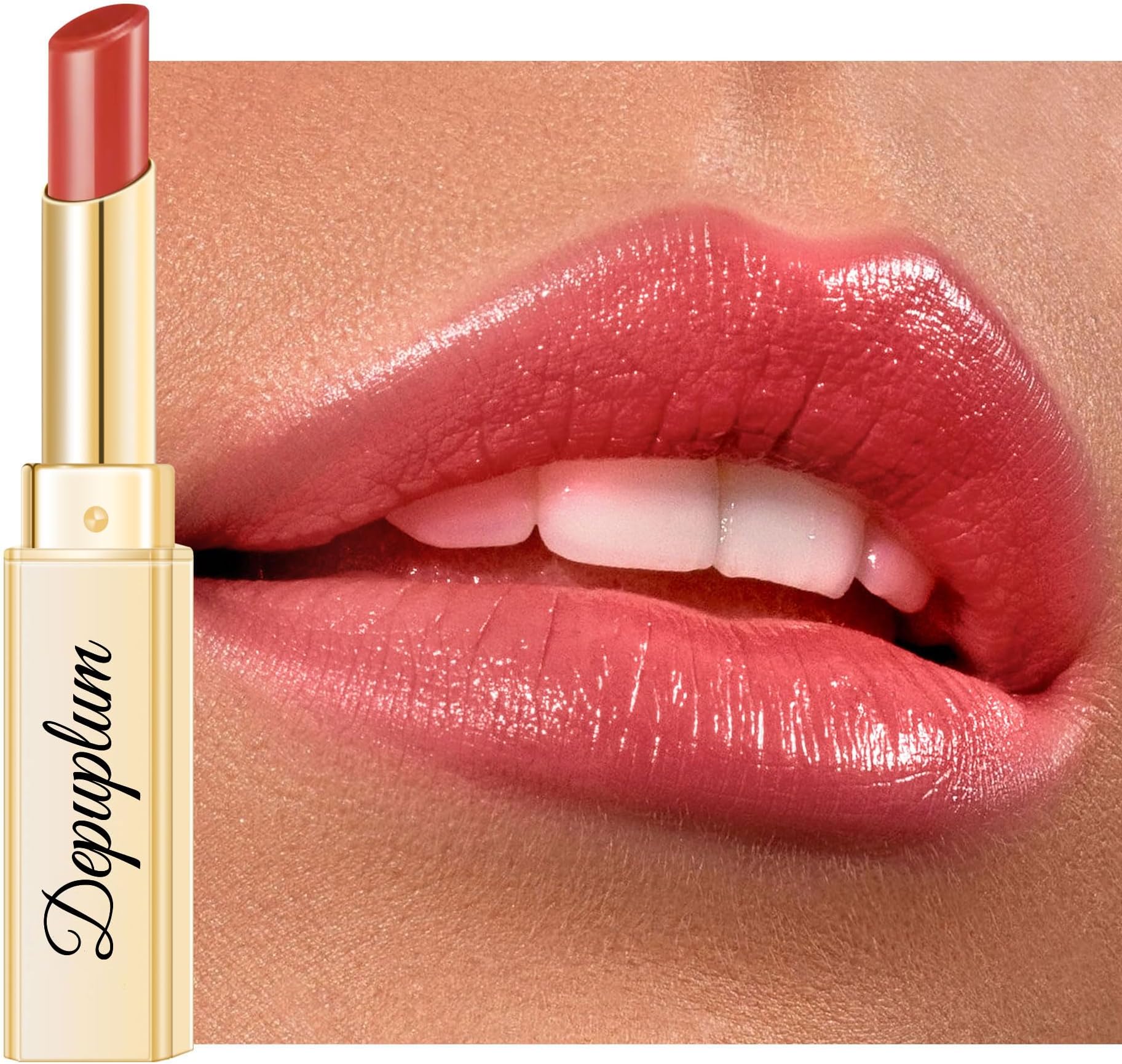 Red Lipstick for Women Hydrating Lipstick Glossy Moisture Lip Gloss Sheer-Medium Coverage, Long Lasting Lipsticks for Dry Lips, DM66 Berry