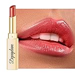Depuplum Red Lipstick for Women Hydrating Lipstick Glossy Moisture Lip Gloss Sheer-Medium Coverage, Long Lasting Lipsticks for Dry Lips, DM66 Berry