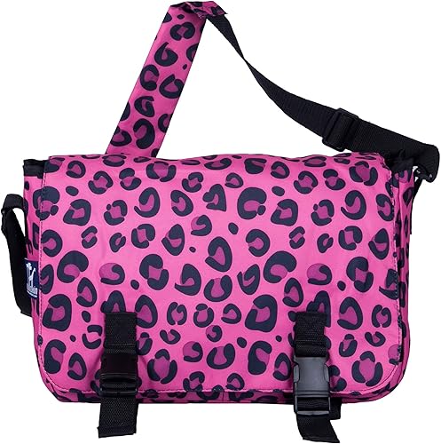 Miniatura 2 de Wildkin Jumpstart Bolso de mensajero, Leopardo rosa, talla única , Pink Leopard