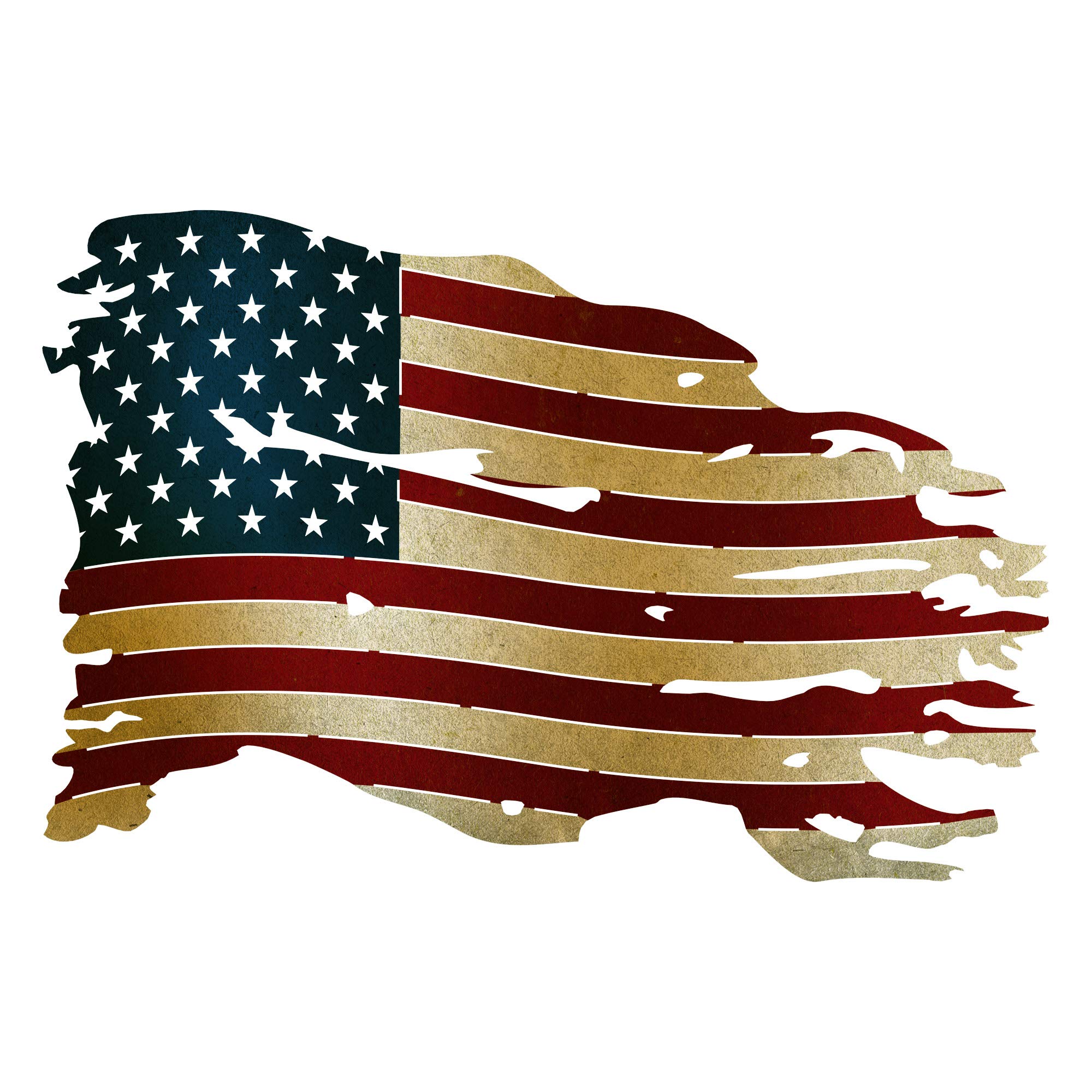 Next Innovations US Tattered Flag 3D Wall Art