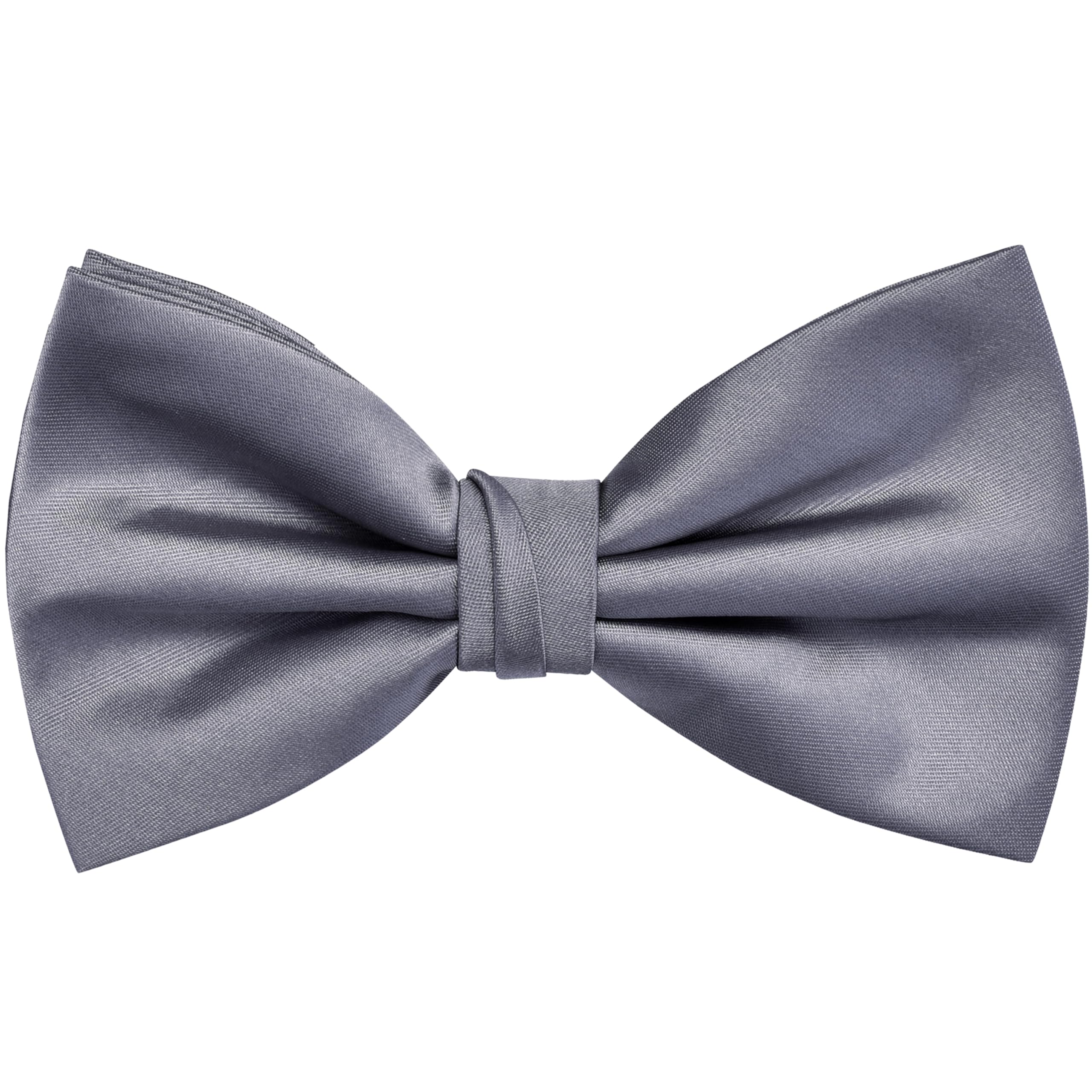 Branduce Mens Solid Color Adjustable Pre-tied Bow Tie for Men Party Wedding
