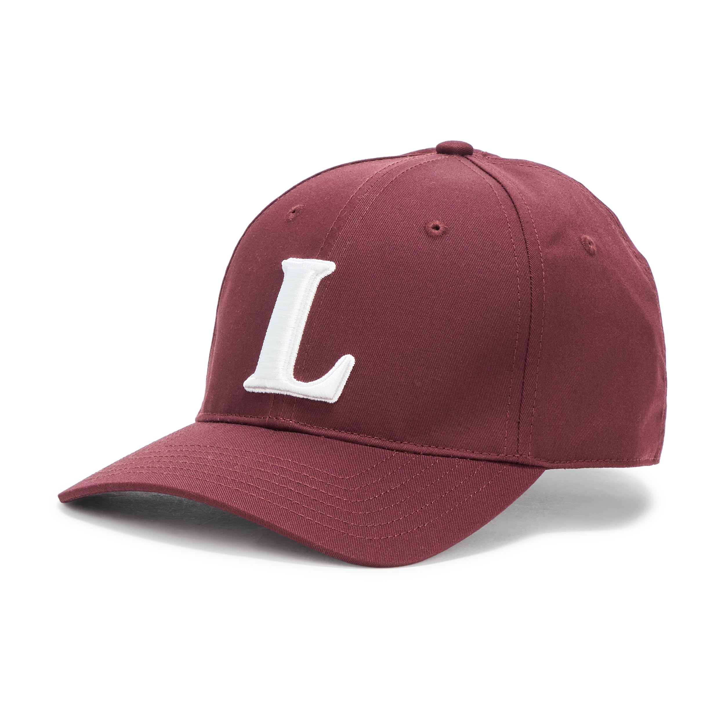Lacoste Unisex 3D Embroidered Baseball Cap, Bordeaux, Medium