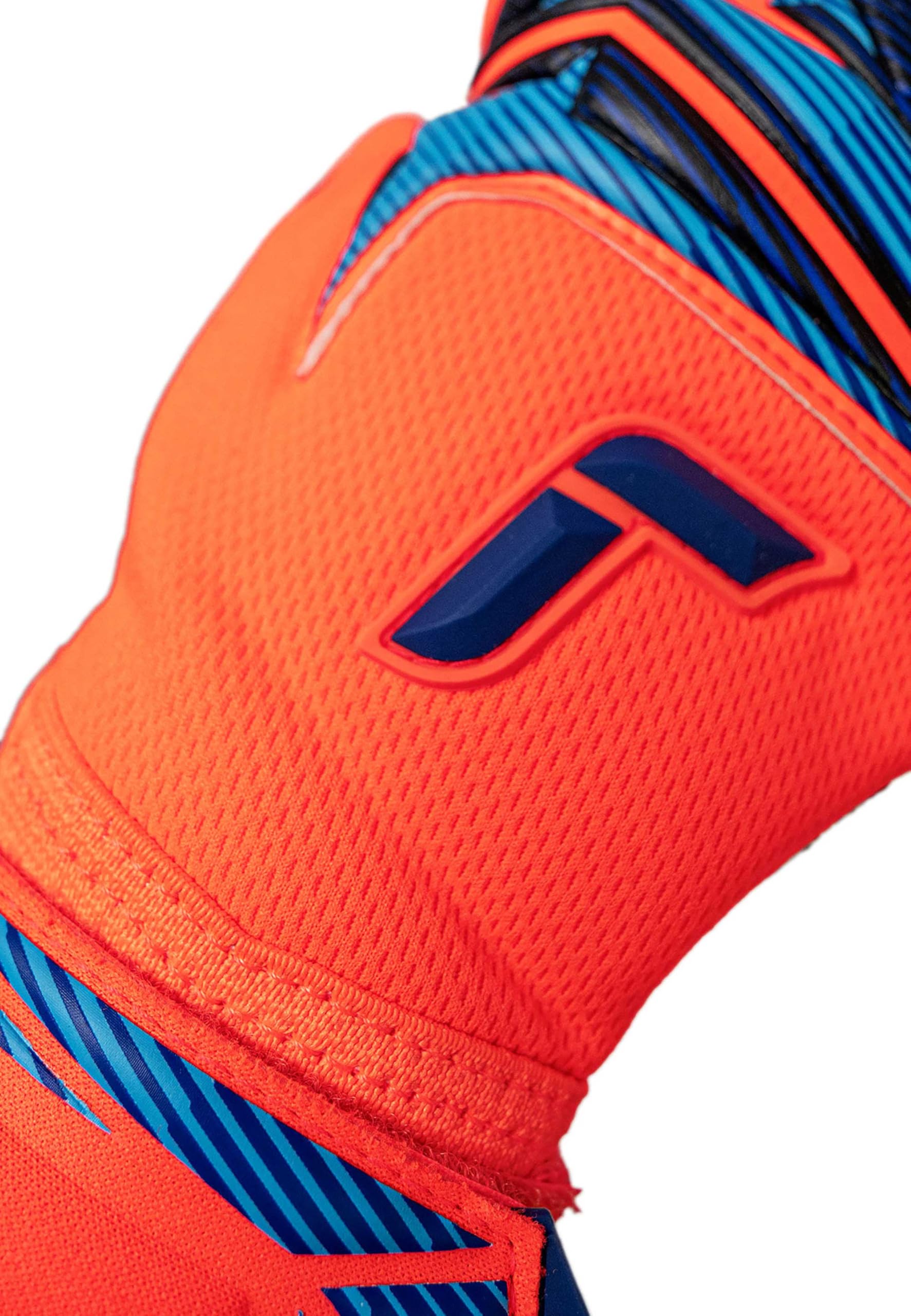 Reusch Guanti da portiere professionali da uomo e adulti, presa forte, schiuma adesiva professionale da 4 mm, vestibilità stabile, traspiranti, per allenamento e gioco, erba artificiale e erba