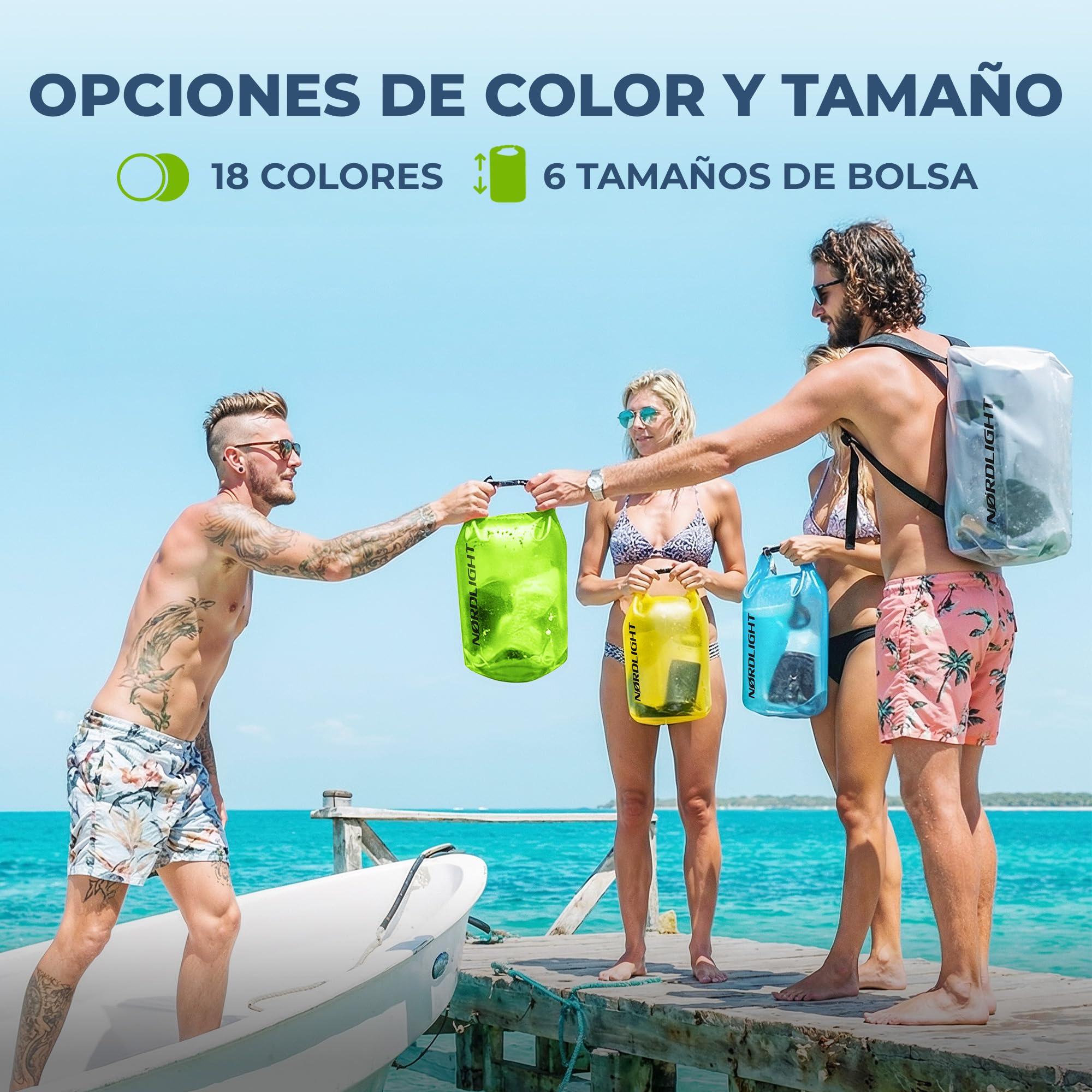 Nordlight Mochila Impermeable Roll Top 25L - Hybrid 25" | Bolsa Seca Con Compartimento Para Portátil De 15 Pulgadas, Bolsillos Exteriores E Interiores, Sistema De Transporte Acolchado — view 10