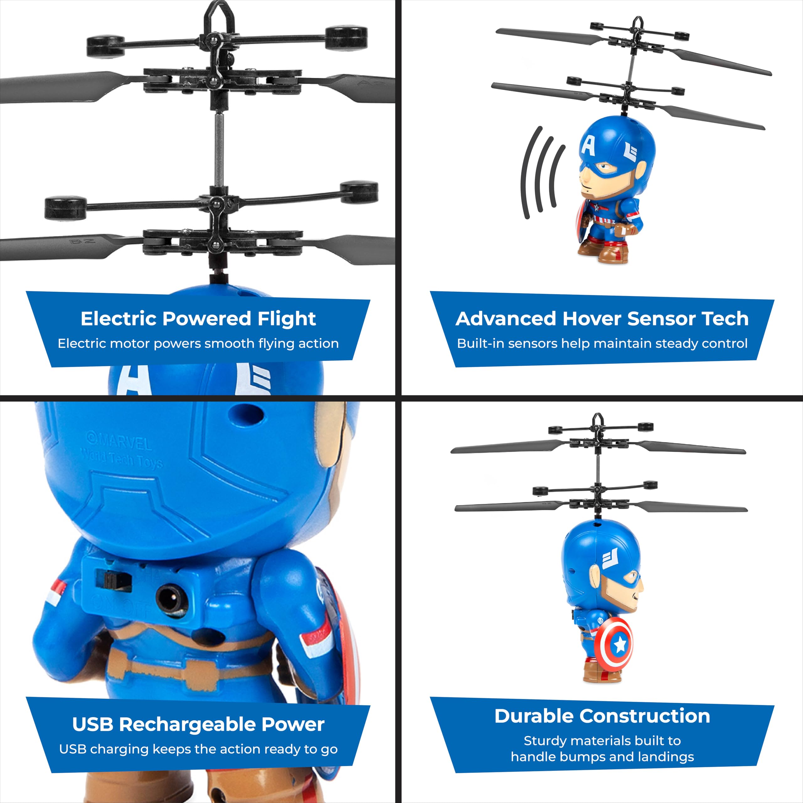 Amazon.co.jp: World Tech Toys マーベル キャプテンアメリカ ビッグ