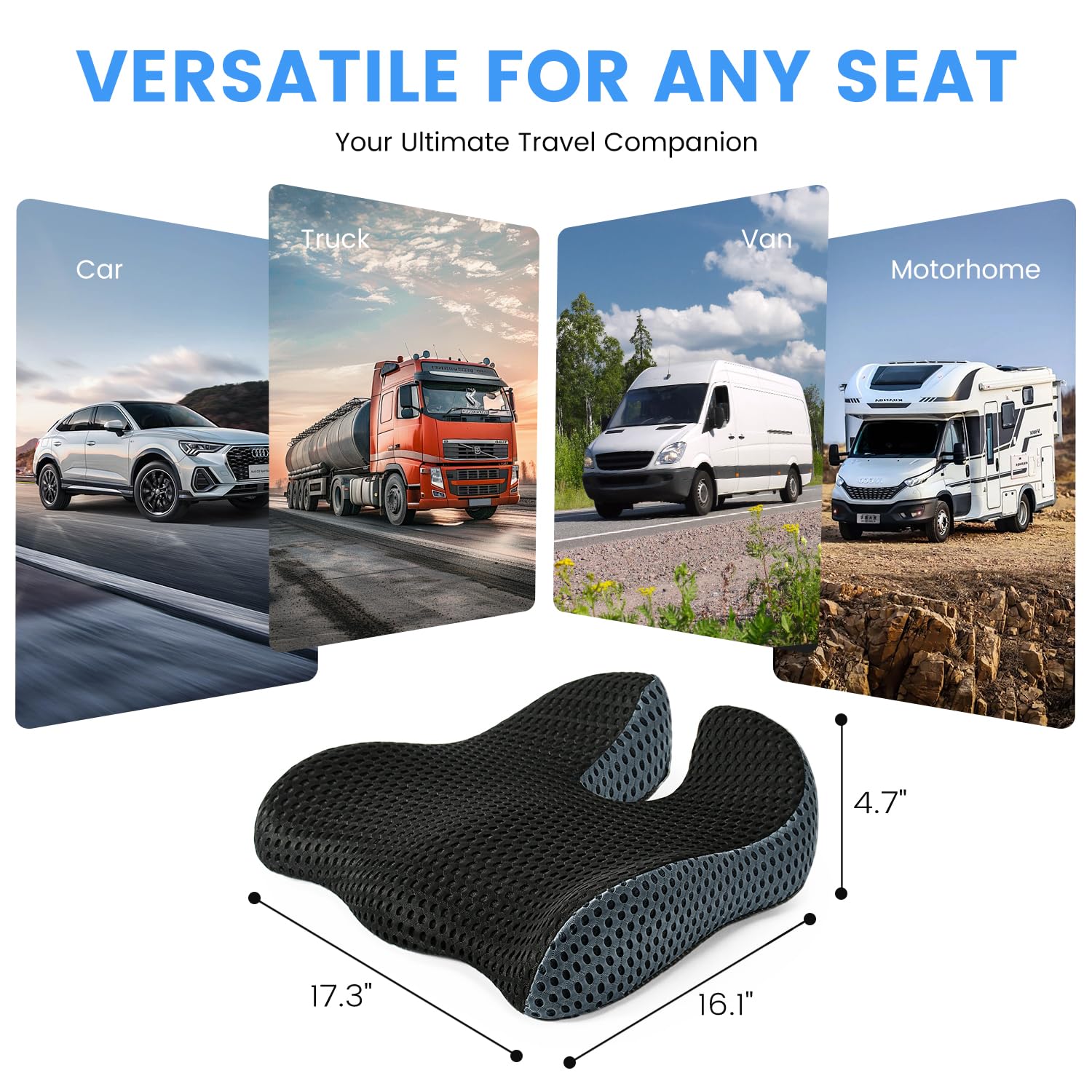 Office Chair Cushion, Extra Large Eory Foa Seat Cushion For Office - View #6