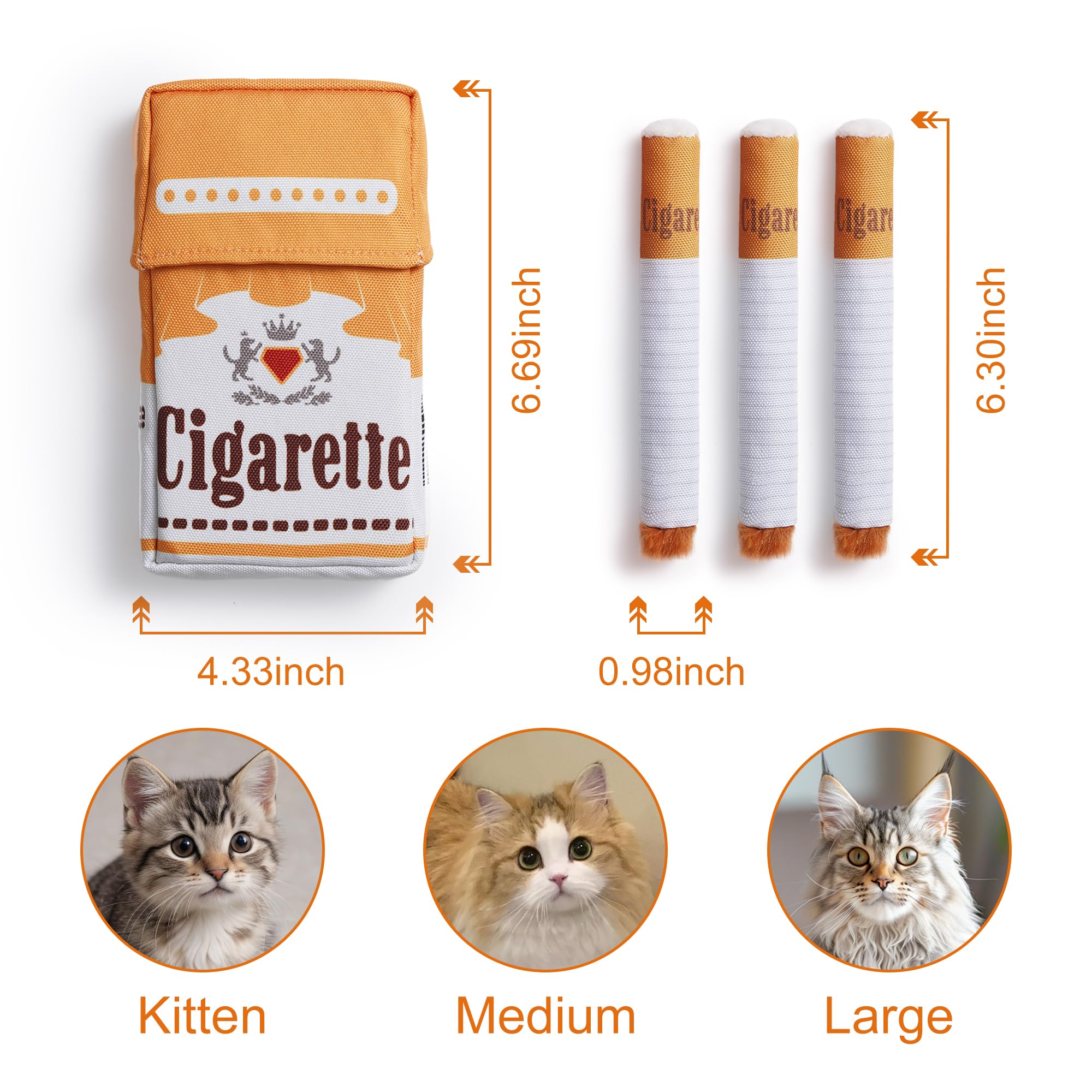 Amazon.com : Nocciola Cat Toys, 3 Pack Funny Catnip Toys Filled with 100%  Pure Organic Catnip, Safe Kitten Teething Chew and Kicker Toys, Stress  Relieving Fun for Indoor Cats, Yellow : Pet Supplies