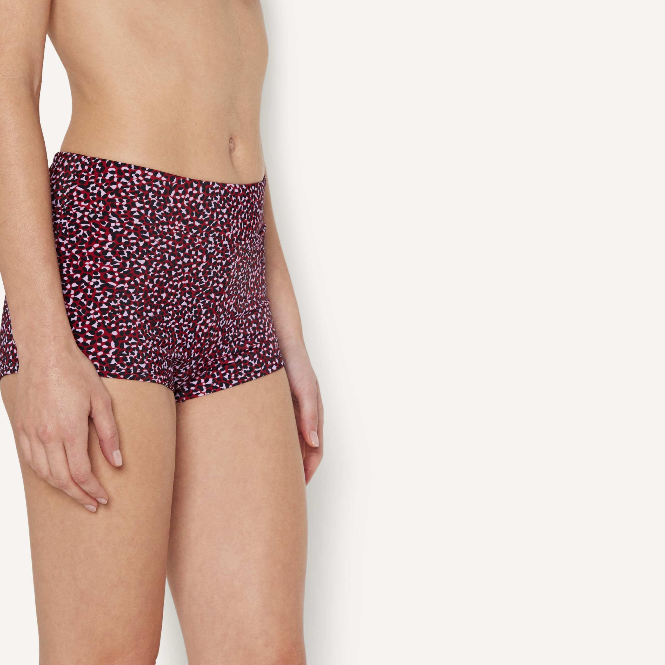 Amazon Essentials Donna Costume da Bagno Corto da Ragazzo
