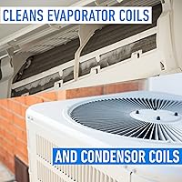 Vista 3 de Essential Values Limpiador de bobina para unidad de CA (galón) Limpiador de bobina de CA que es una fórmula sin espuma para bobinas de condensador