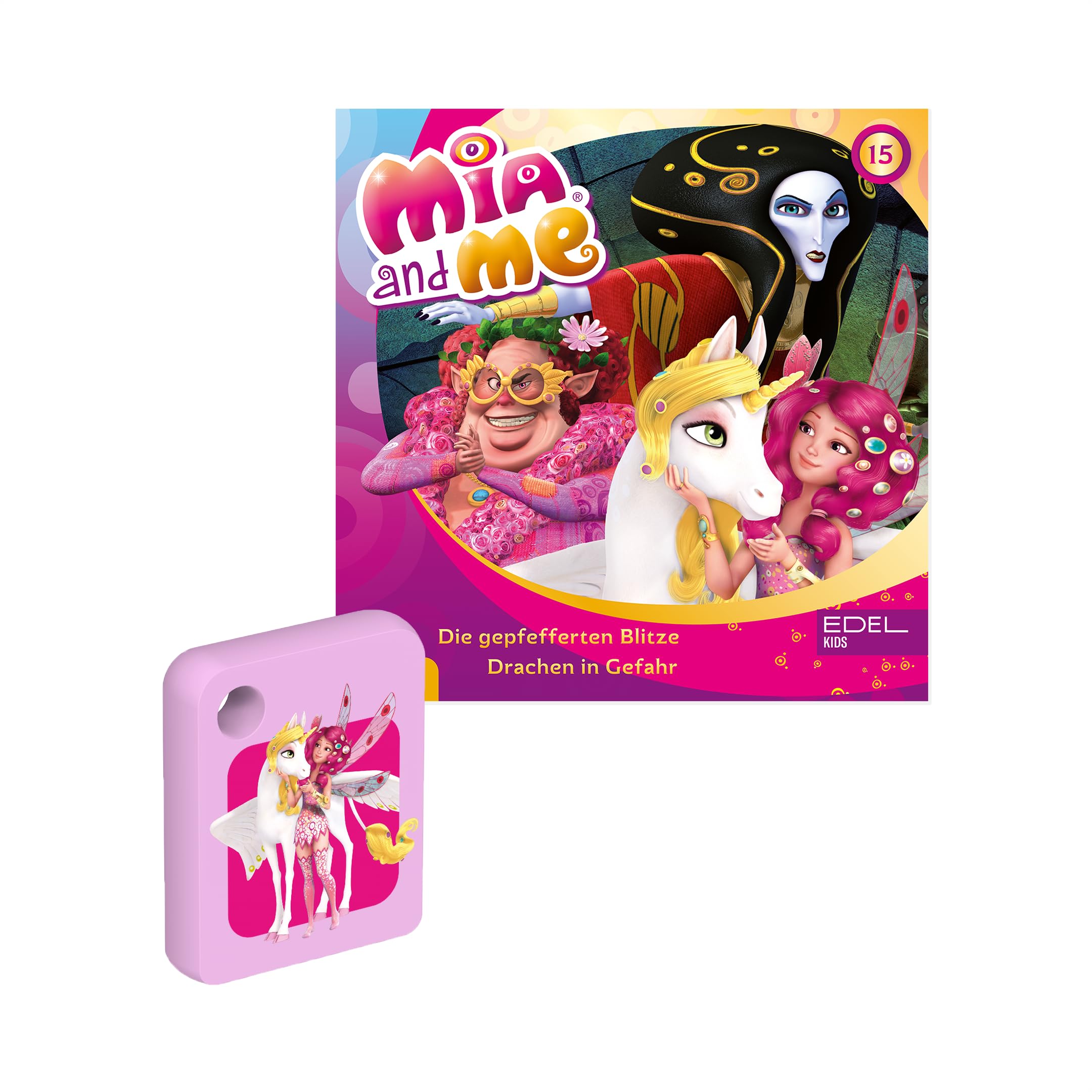 Galakto Audio Token: Mia and Me - The Pepper Blitze & Dragons in Danger, Radio Play for Children from 3 Years, Playing Time Approx. 45 Minutes