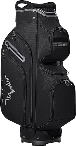 Bolsa para carrito de golf, con divisor organizador de 15 compartimentos en la parte superior con asas y cubierta contra la lluvia