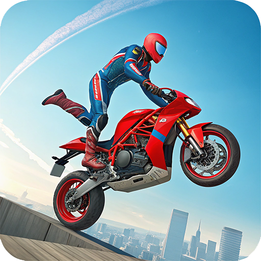 Moto-Stuntbike 3D – Rennspiel für Kinder