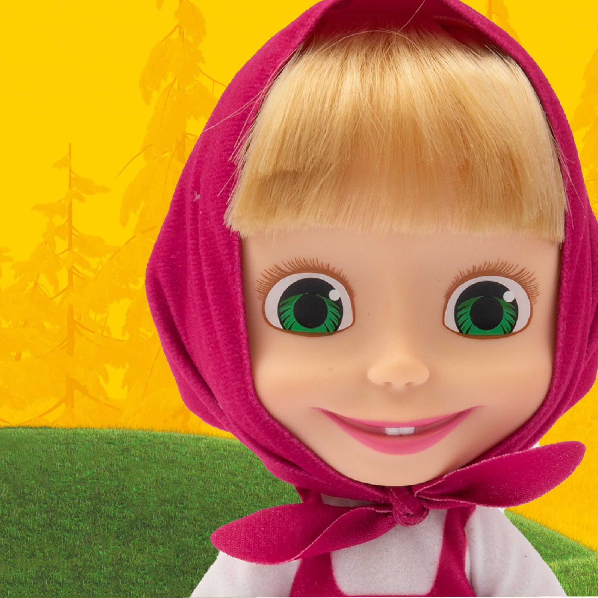 Giochi Preziosi Masha E Orso - Bambola Masha Alta 12 Cm Con Vestito