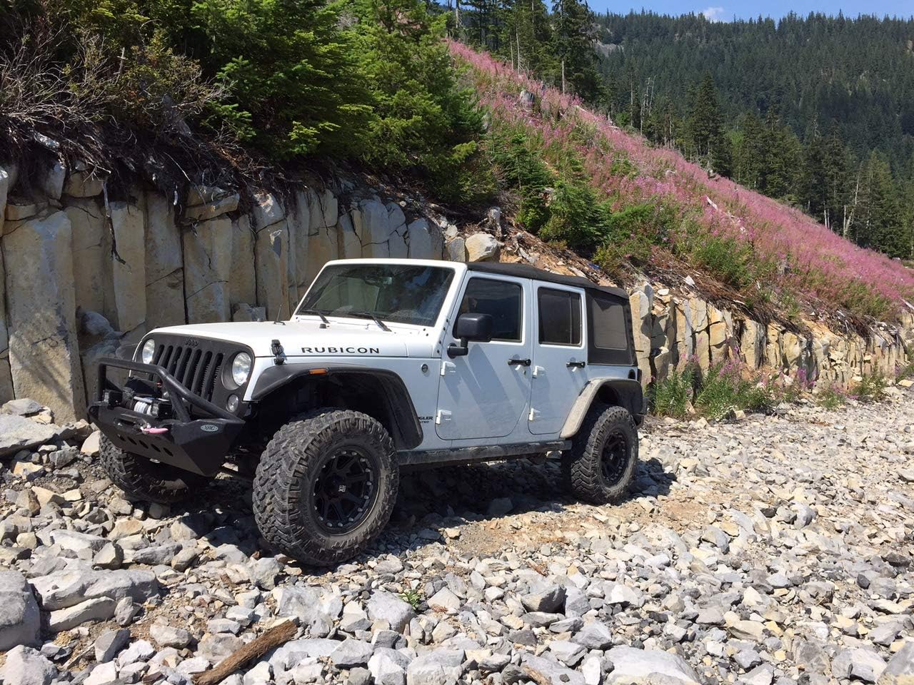 Truxxx 601012-2.5" front & 2" rear lift kit compatible with Jeep Wrangler JK 2 door & 4 door (2007-2018) r~ Rubicon, Sahara & Sport models - gas or diesel engines