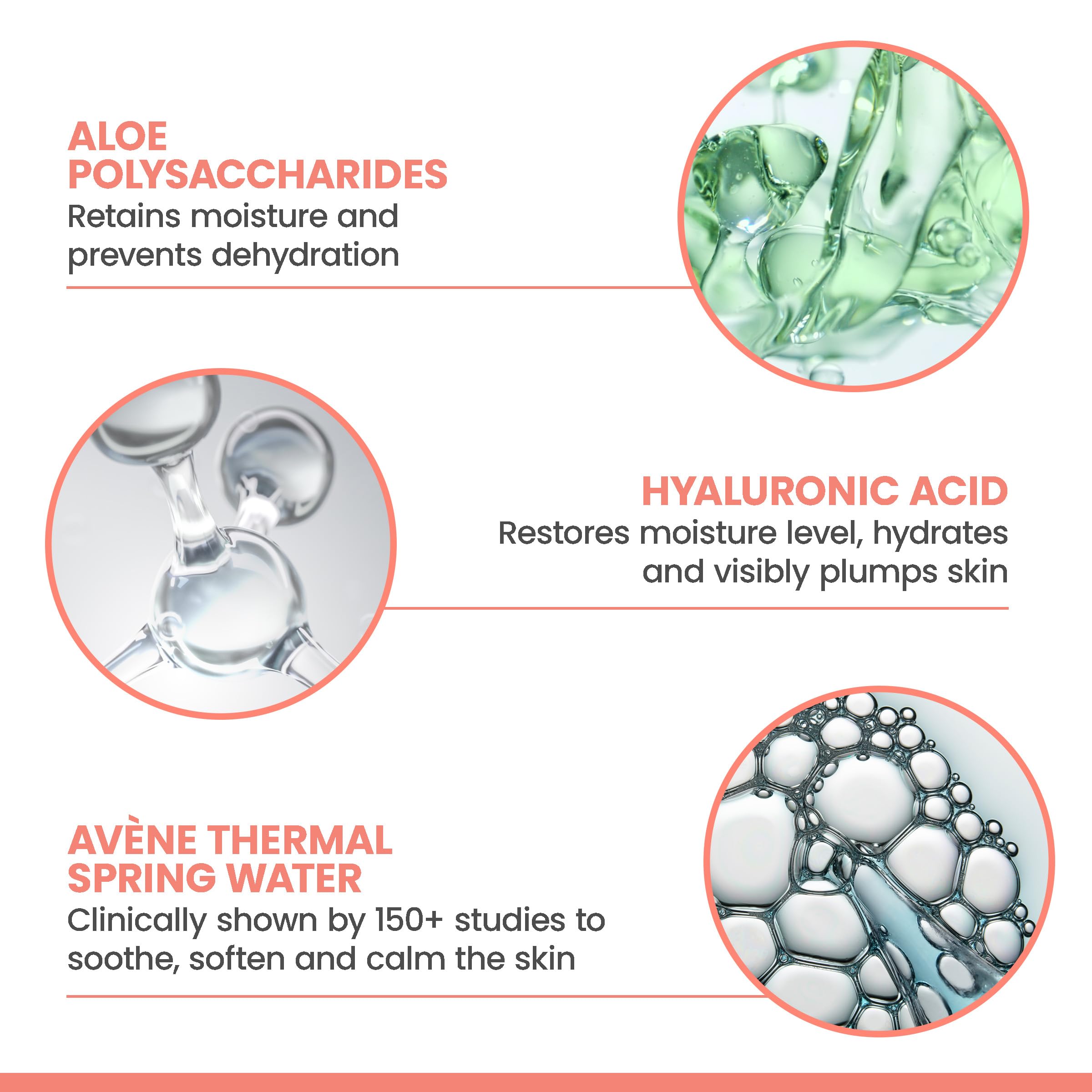 Avène Hydrance Hydrating Aqua Cream-in-Gel, 24 Hour Hydration, Antioxidant Protection