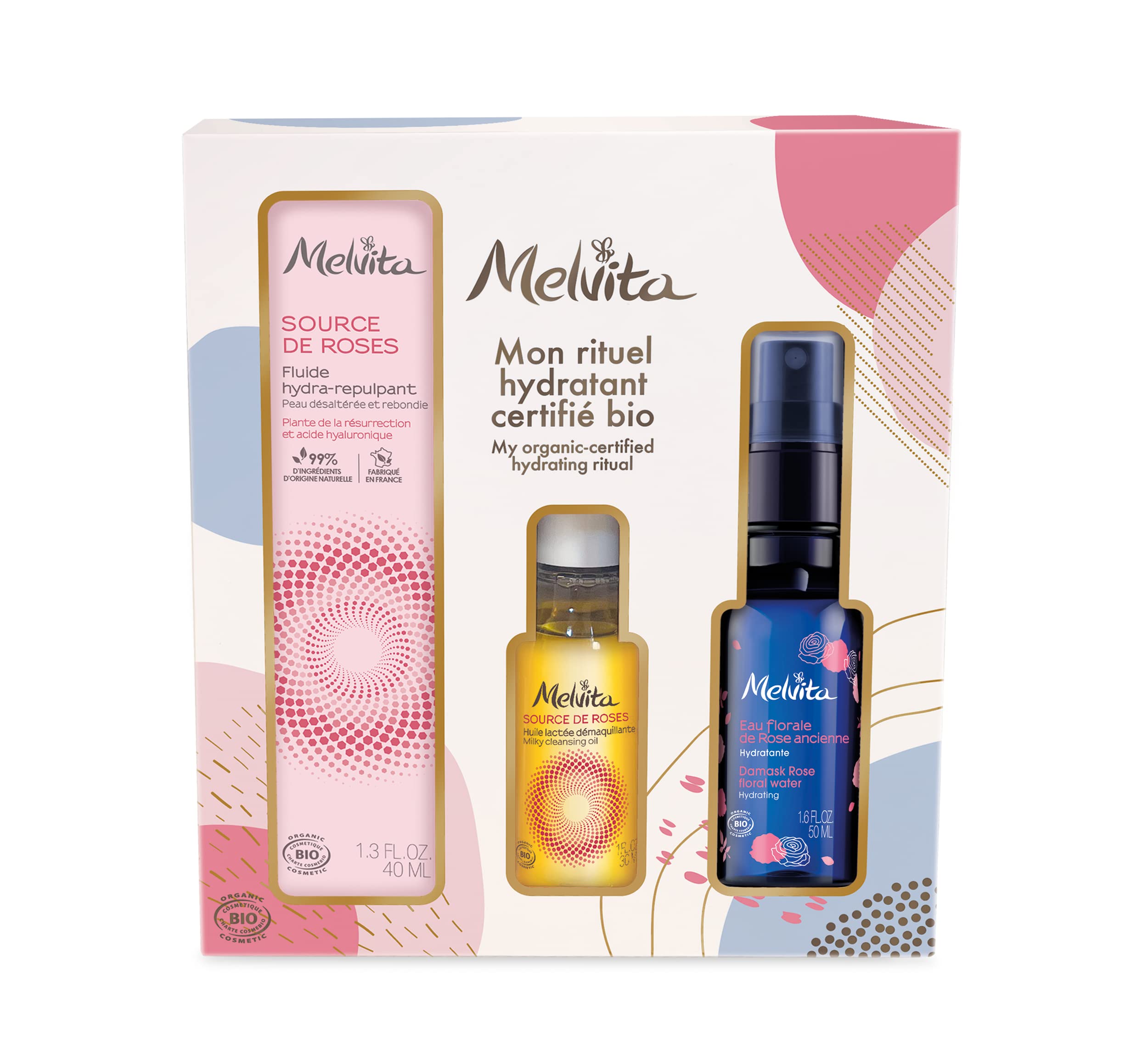 MelvitaCoffret Mon Rituel Hydratant Certifié Organic