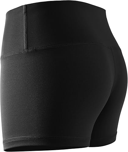 Vista 6 de CADMUS Pantalones cortos deportivos de elastano de cintura alta para mujer, para yoga, correr, voleibol
