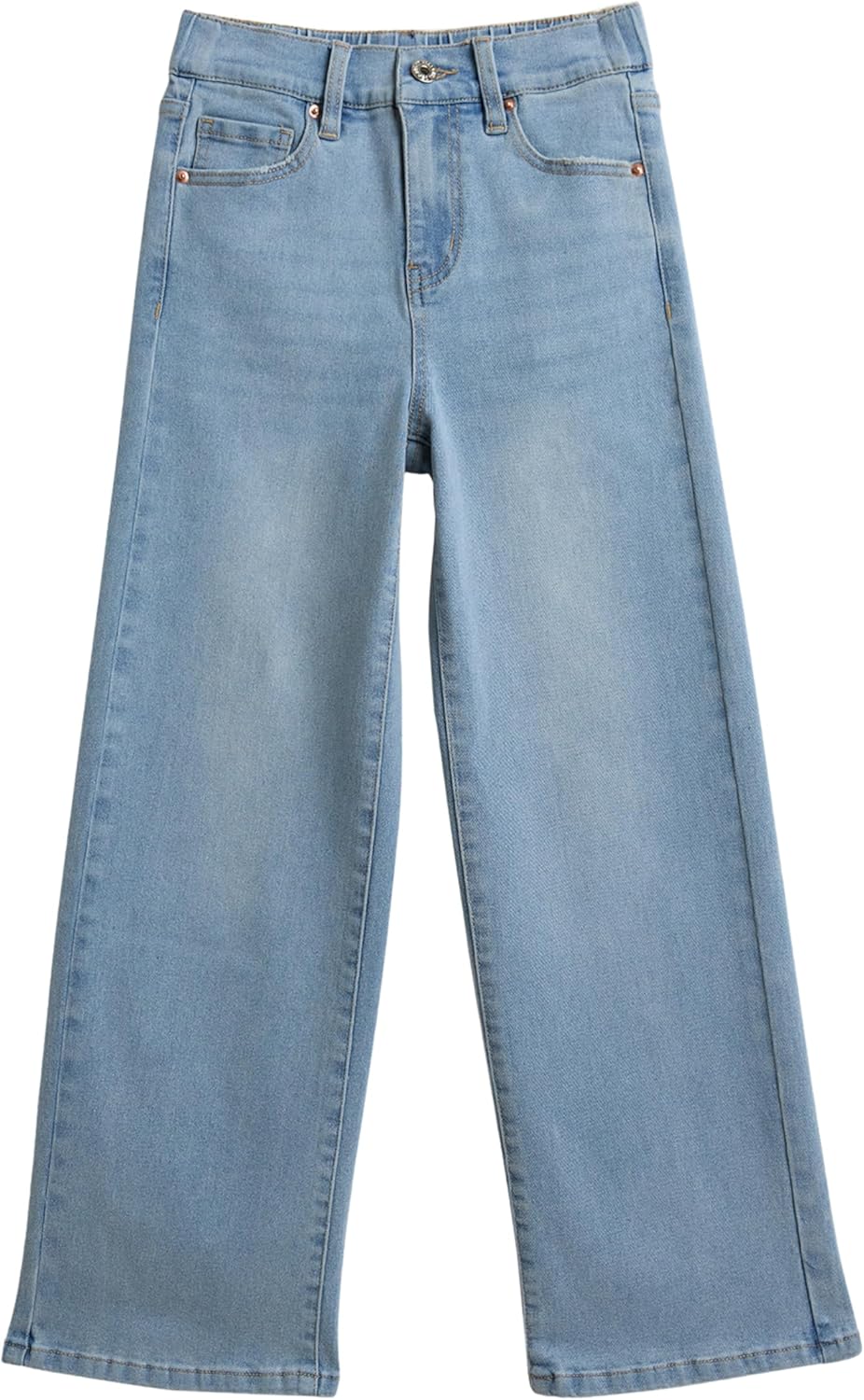 YMI Girls' YMI Jeans Girls Wide Leg Elastic Waist Jeans, Gp257066