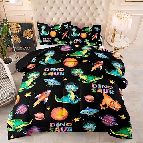 Miniatura 9 de CVHOUSE Juego de edredón Kawaii de gato, tamaño individual, juego de ropa de cama Kawaii de dibujos animados para niños, lindo juego de edredón de